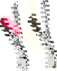 Manual Hold-Down Toggle Clamp: Vertical, 100 lb Capacity, U-Bar, Straight Base